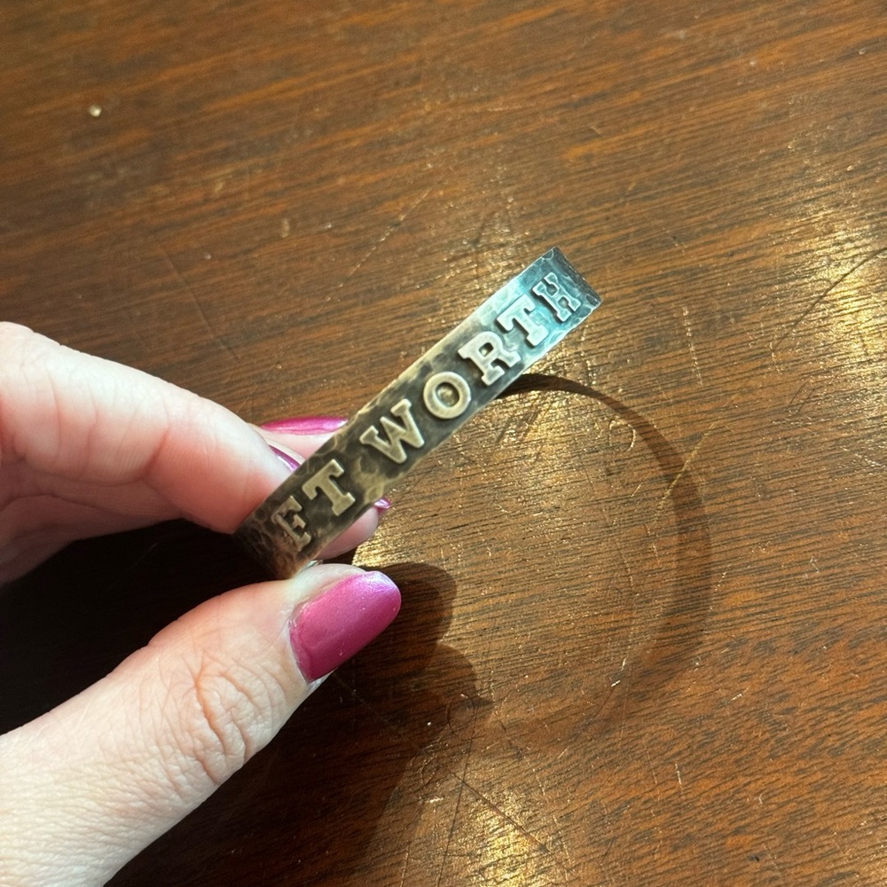 Sterling Silver Fort Worth Cuff